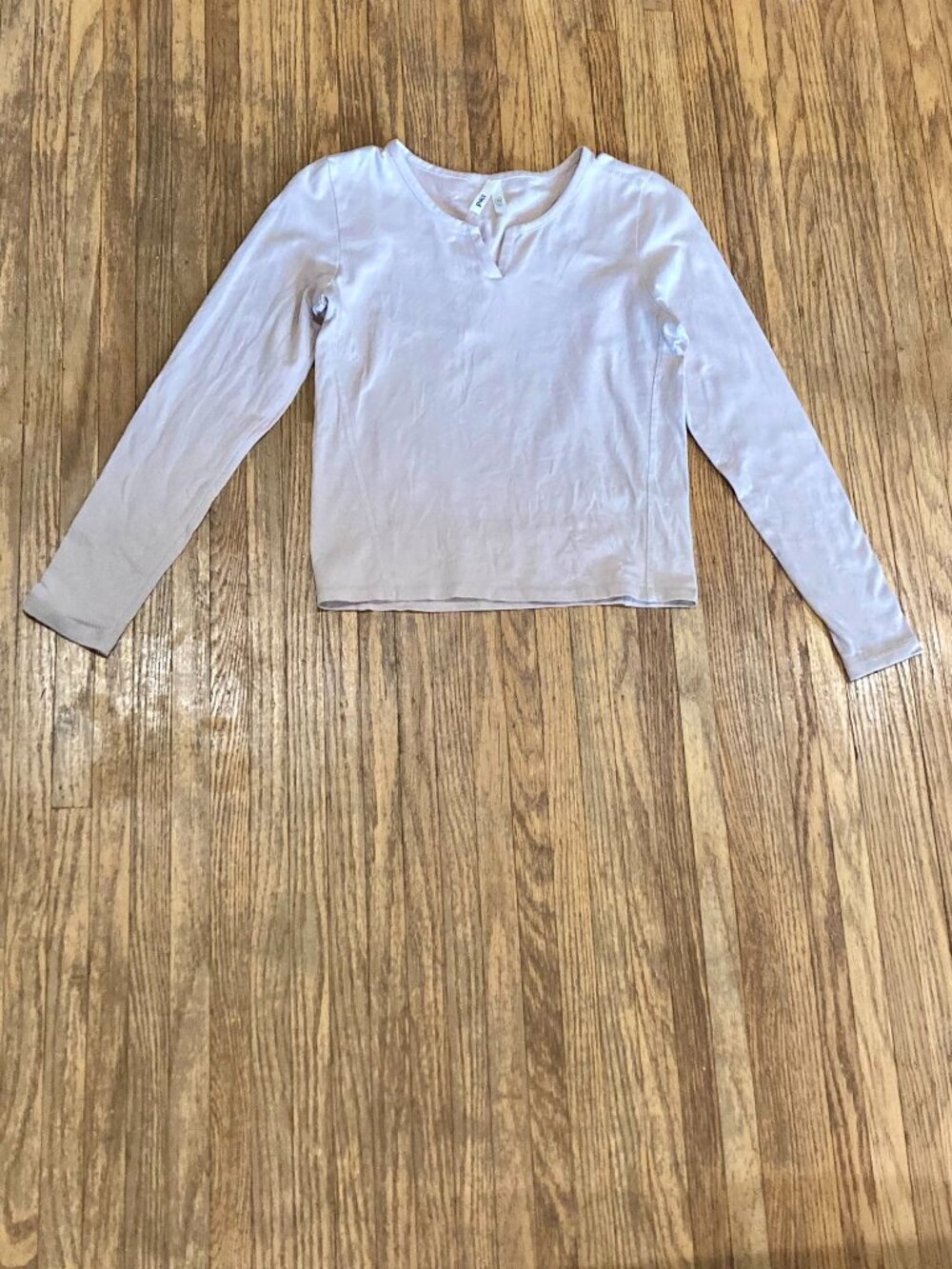 Pact Long Sleeve Shirt Size XS Tan